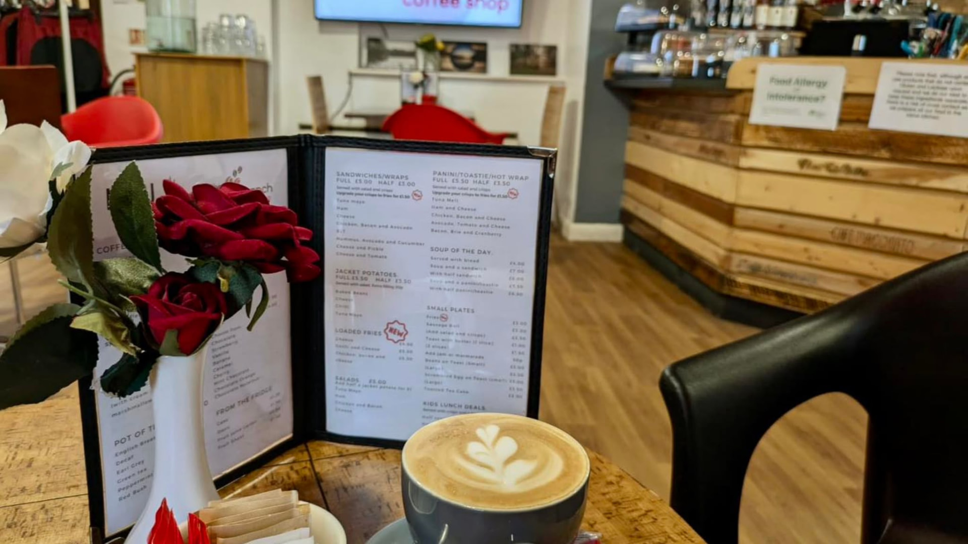 Coffee shop at Four Oaks Baptist Church